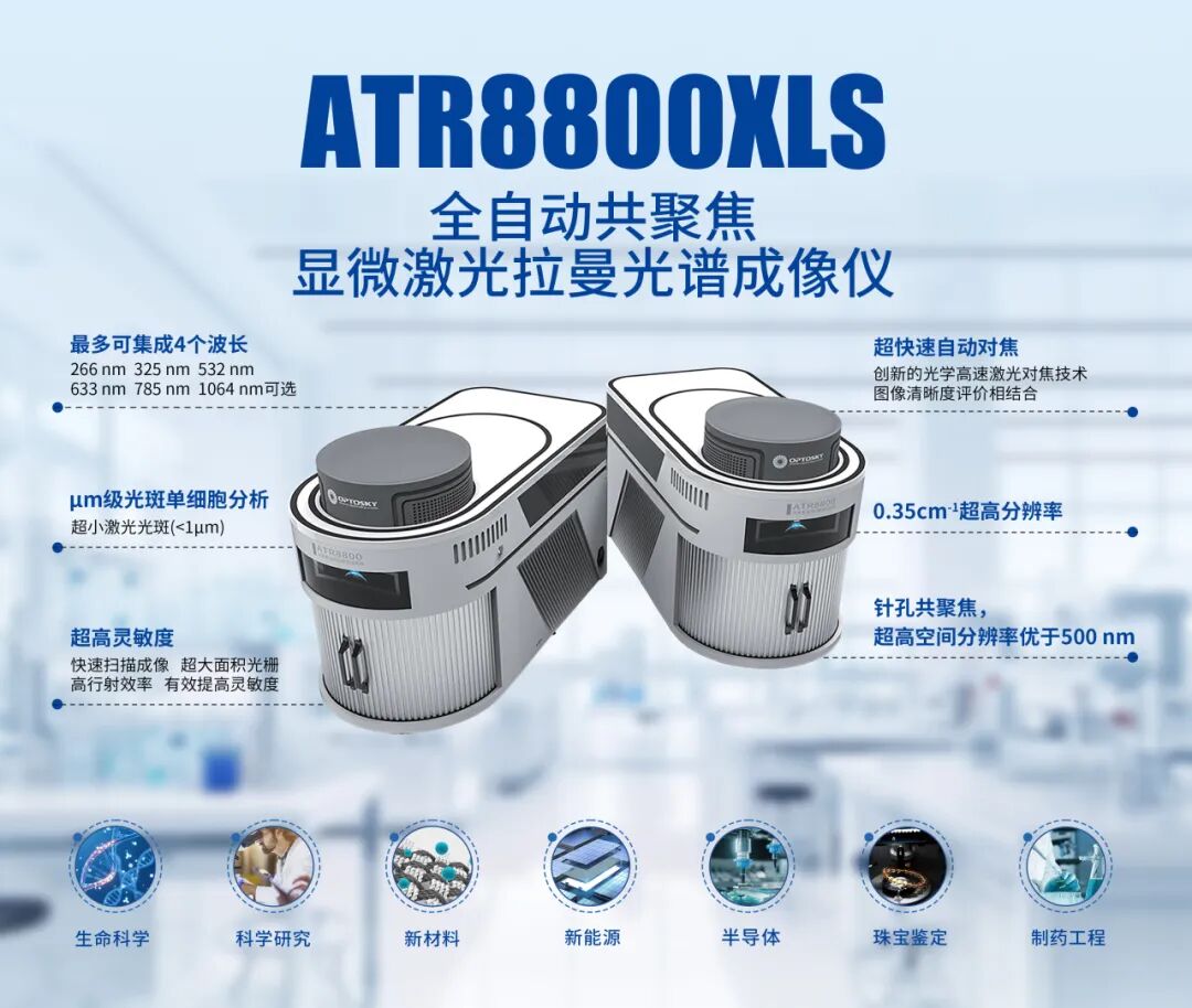 喜讯 | 奥谱天成ATR8800XLS全自动共聚焦显微激光拉曼光谱成像仪,入选福建省首台(套)重大技术装备名单