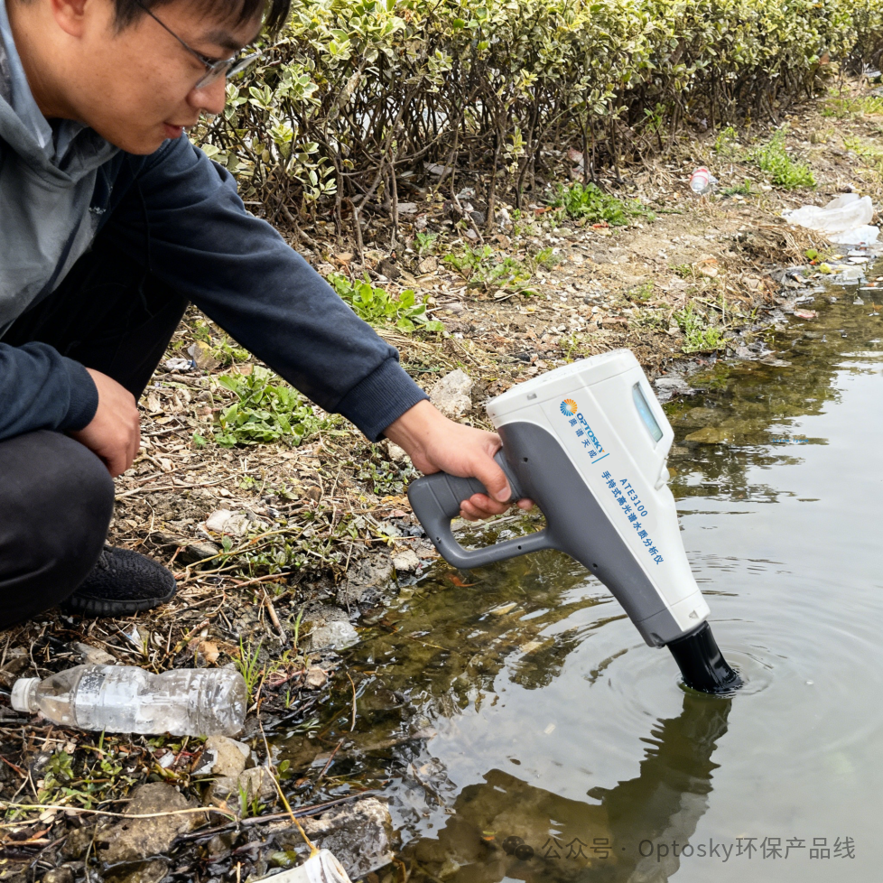 新品發布丨ATE3100手持高光譜水質分析儀