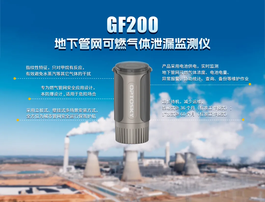 GF200地下管網(wǎng)可燃氣體泄漏監(jiān)測儀,助力徐州高新區(qū)燃氣安全智慧化平臺建設(shè)